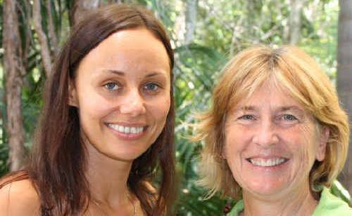 Dr Christine Ahern (right) with Dr Helen Smetana. Dr Christine Ahern (right) with Dr Helen Smetana.